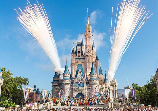 Mapa del Parque Disney Magic Kingdom en Orlando