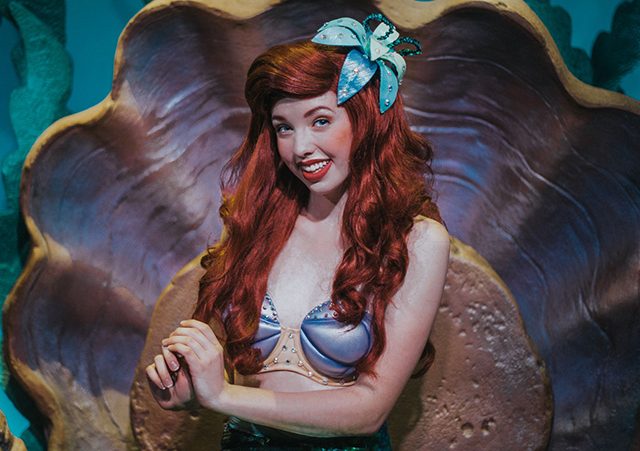 Donde encontrar a la Princesa Ariel | Parques Disney