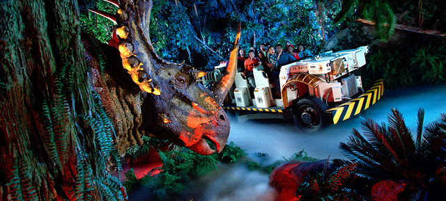 Dinosaur en Animal Kingdom en Disney en Orlando
