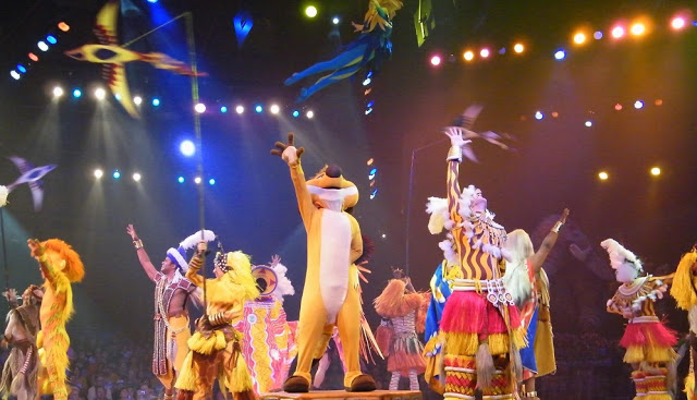 Musical del Rey León en Animal Kingdom en Orlando