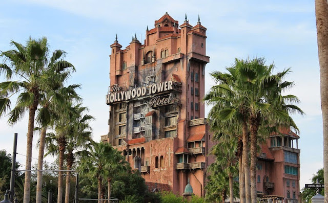 La Torre del Terror en Hollywood Studios en Disney