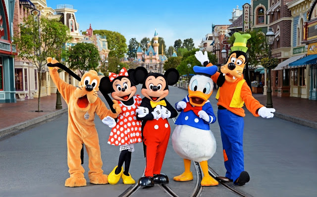 Personajes de Disney en Orlando