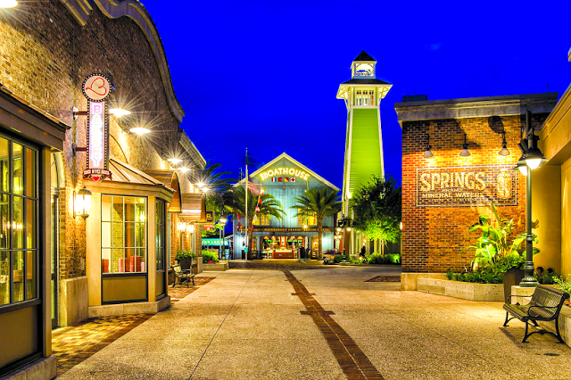 Estabelecimientos en Disney Springs en Orlando