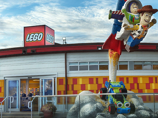 Tienda de Lego en Disney Springs en Orlando