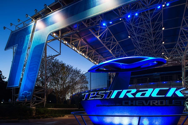 Test Track en Disney Epcot en Orlando