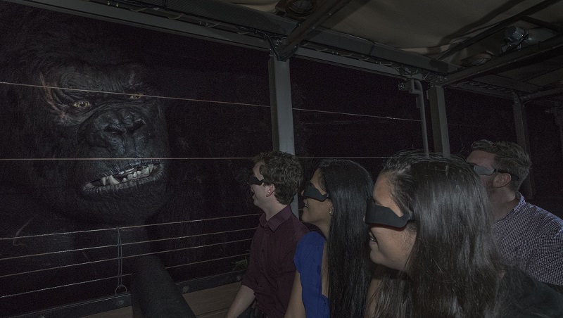 Atracción de King Kong en Universal Studios
