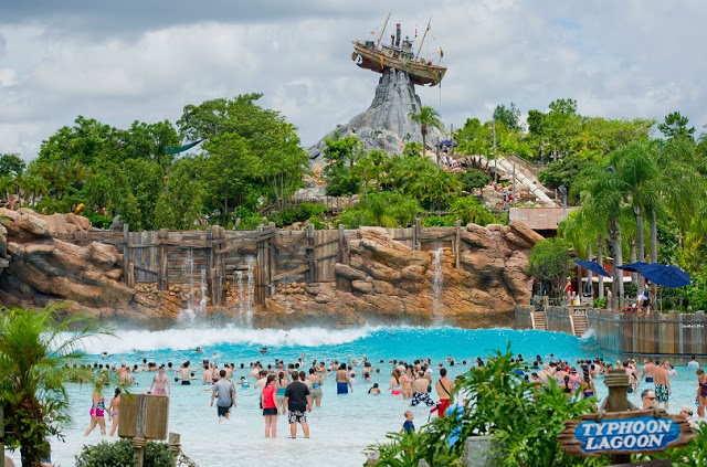 Parque acuático Typhoon Lagoon de Disney en Orlando