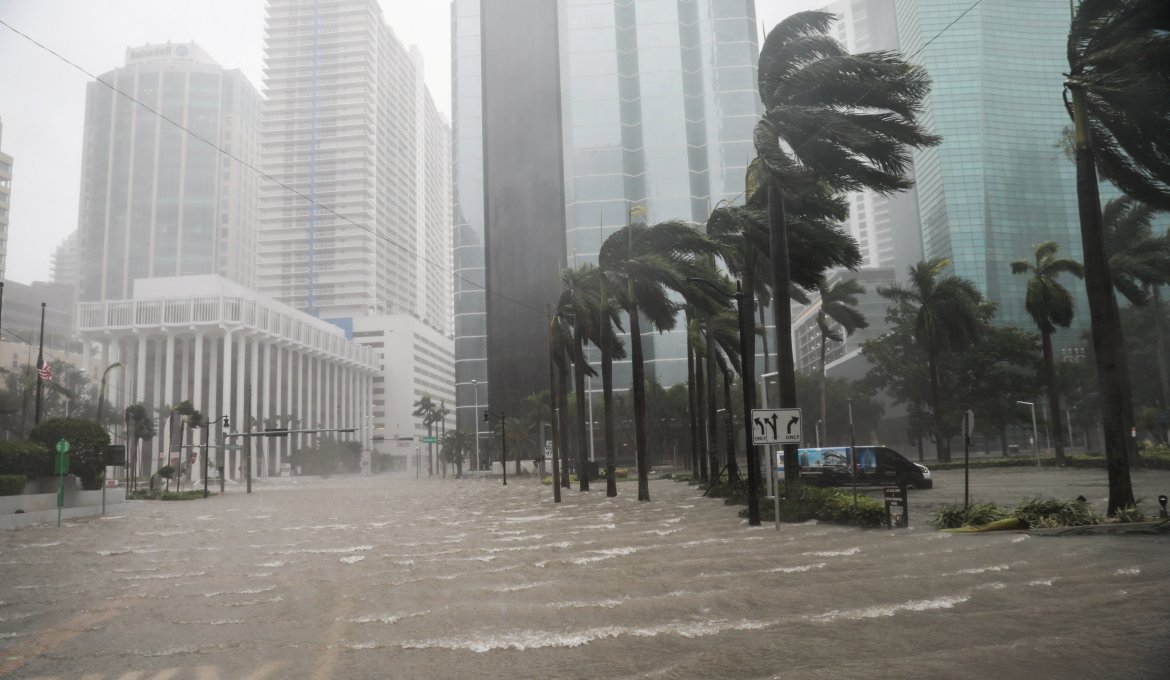 Épocas de huracán en Miami en Flórida