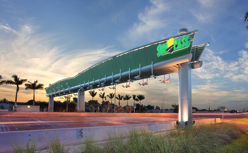 Peajes, Sunpass y las Express lanes en Miami y Orlando – Florida