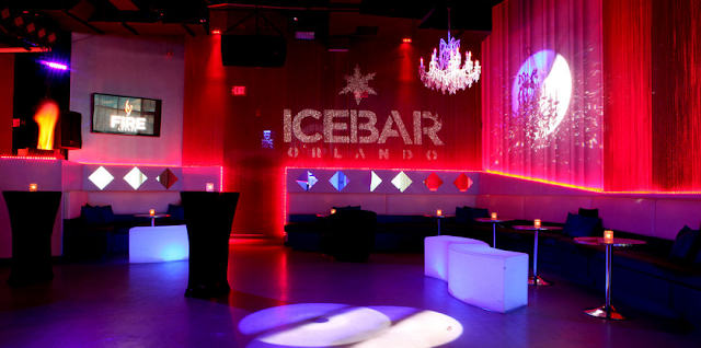 Interior de IceBar en Orlando