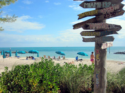 Playa en Key West - Mejores meses y épocas para ir a Miami