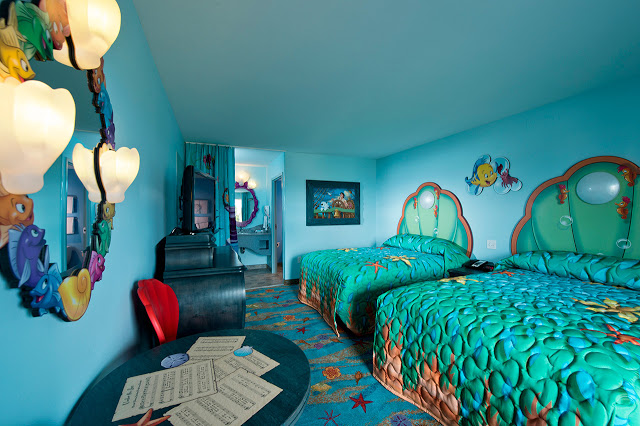 Habitación de hotel dentro de Disney en Orlando