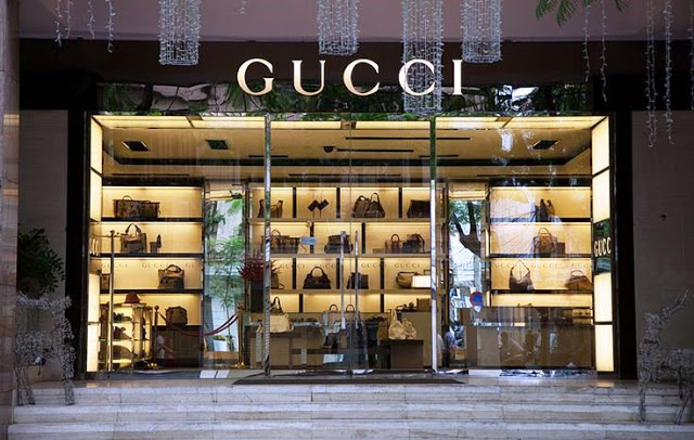 Tiendas Gucci en Orlando - escaparate