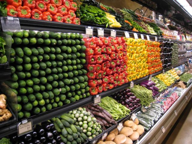 Supermercados en Orlando - vegetales