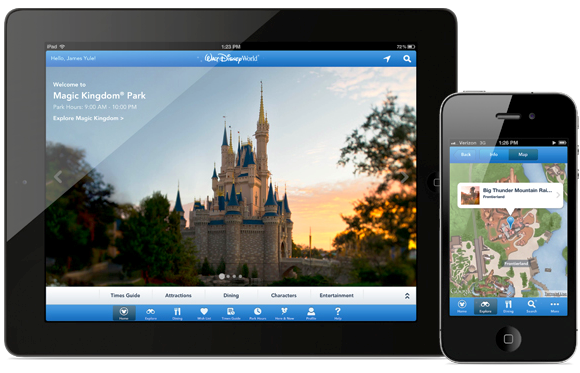 Aplicación de Disney World Orlando: My Disney Experience App